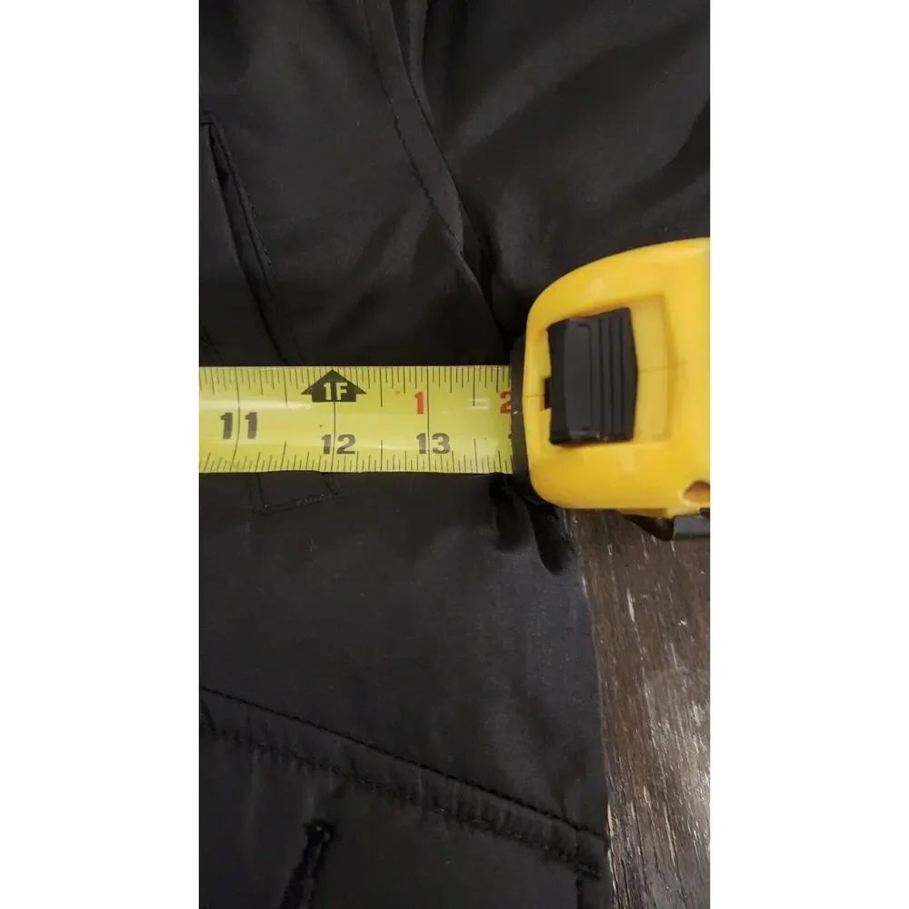 Baby Gap Puffer Black Jacket Coat Toddler Size 2 Pockets Classic Outdoors Zip Up